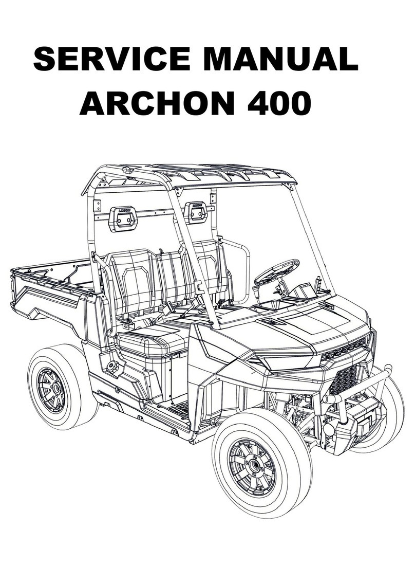 Linhai ARCHON 400 Service manual