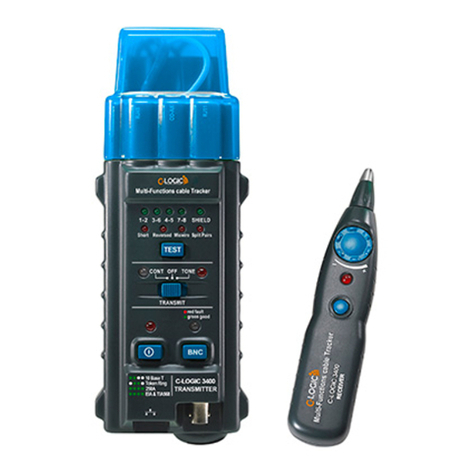C-LOGIC 3400 User manual
