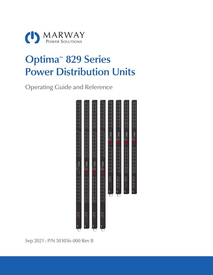 Marway Optima 829 Series User manual