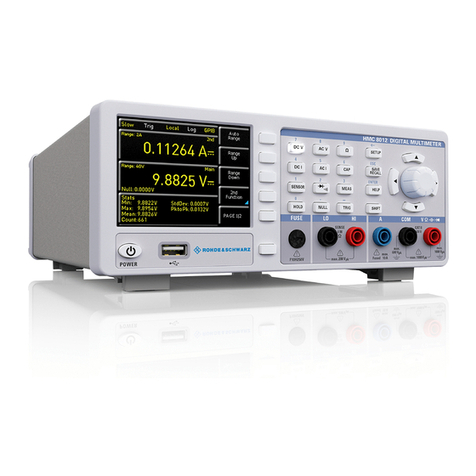 Hameg HMC8012 Programmer's manual