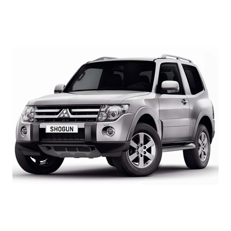 Mitsubishi MOTORS Shogun 2007 owner's manual