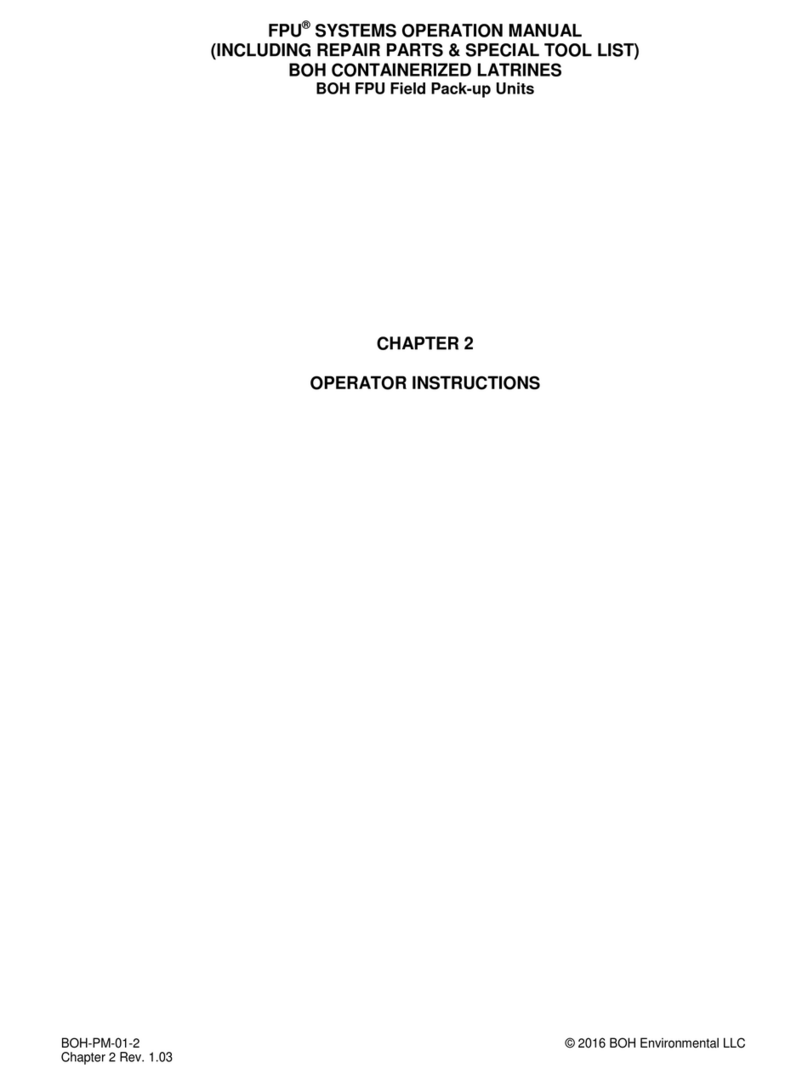BOH Enviromental FPU Series Operation manual