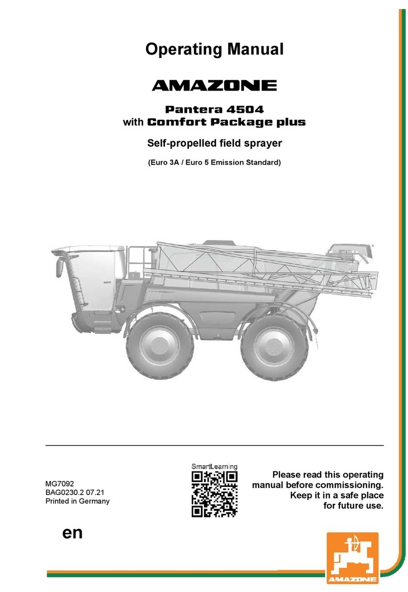 Amazone Pantera 4504 User manual