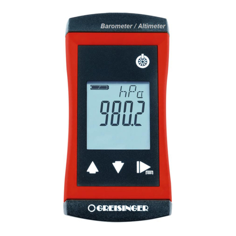 GHM Greisinger G 1110 operating manual GHM Greisinger G 1110 operating manual