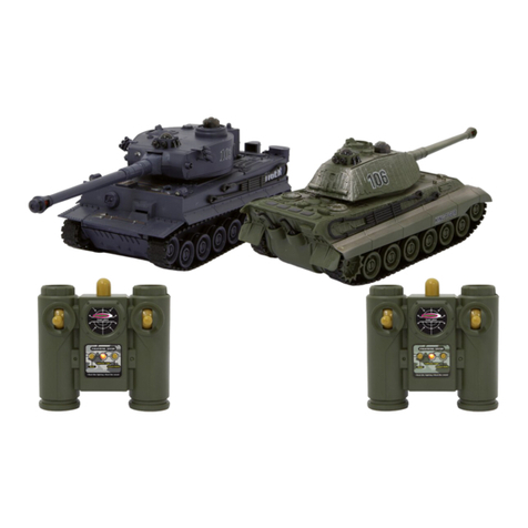 Jamara Panzer Leopard Battle Set 2,4 GHz Instruction