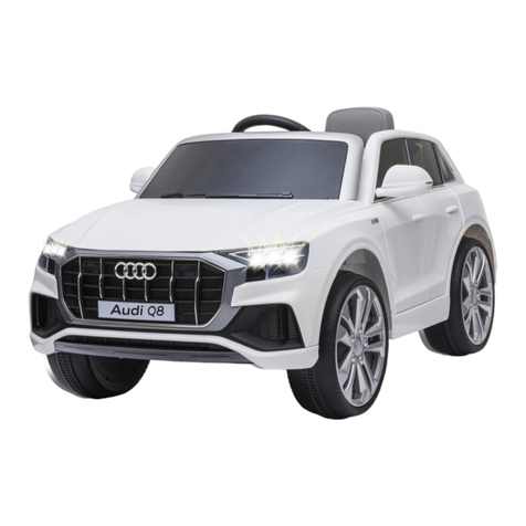 Jamara Ride on Audi Q8 Instruction