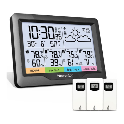 Newentor Weather Station User manual