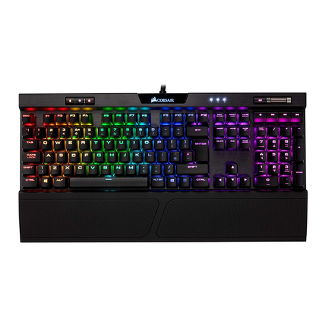 Corsair K70 RGB MK.2 User manual