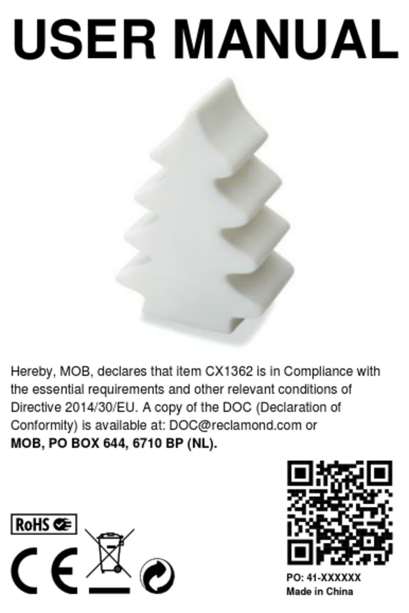 MOB CX1362 User manual