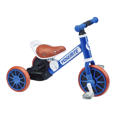 Biltema YOSEMITE 27-2101 quick start guide