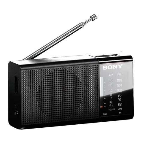 Sony ICF-P36 User manual