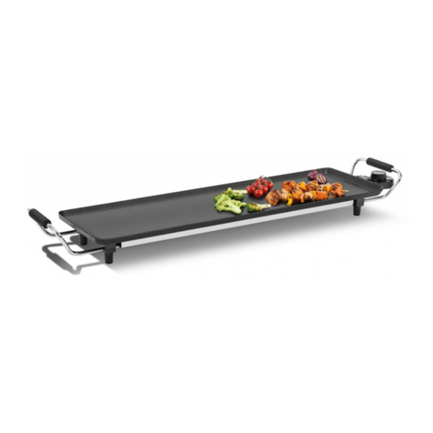 Fritel TEPPANYAKI TY 1689 User manual Fritel TEPPANYAKI TY 1689 User manual