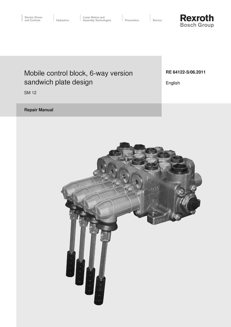 Bosch Rexroth SM 12 Operating instructions