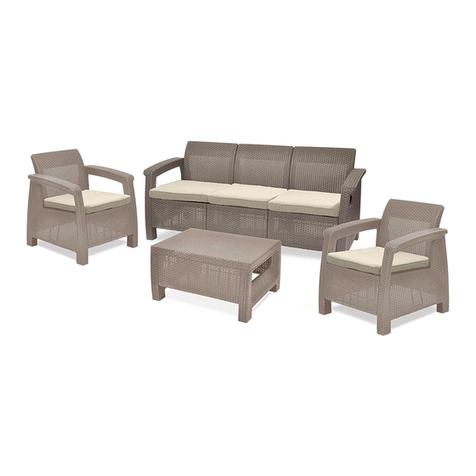 Keter Corfu Triple User manual Keter Corfu Triple User manual