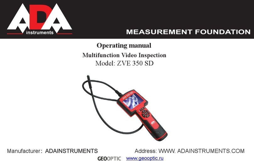 A/DA ZVE 350 SD operating manual