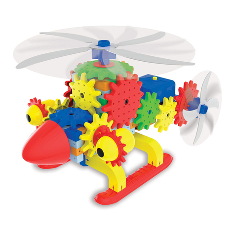 The Learning Journey Techno Gears Quirky Copter User manual