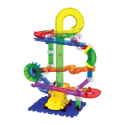 The Learning Journey Techno Gears Marble Mania Slingshot 3.0 User manual