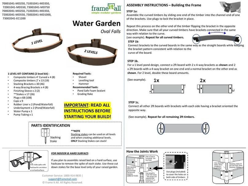 FRAME IT ALL 70001041-MD250 User manual