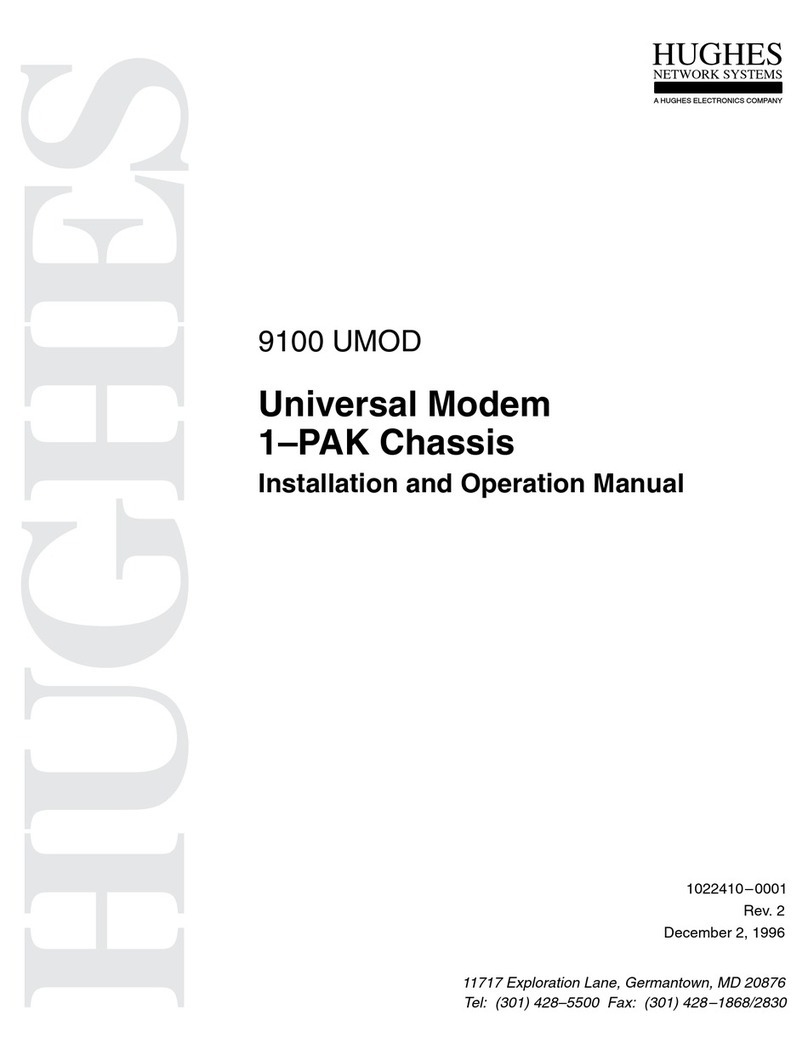Hughes 9100 UMOD User manual