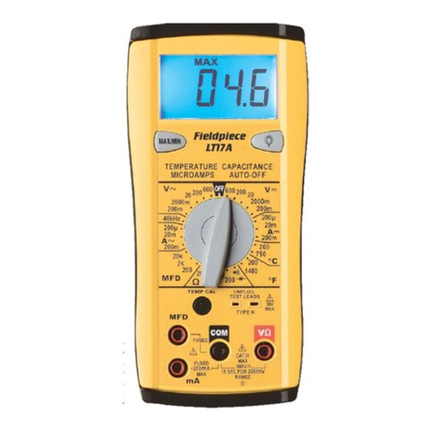 Fieldpiece LT17A Operator's manual
