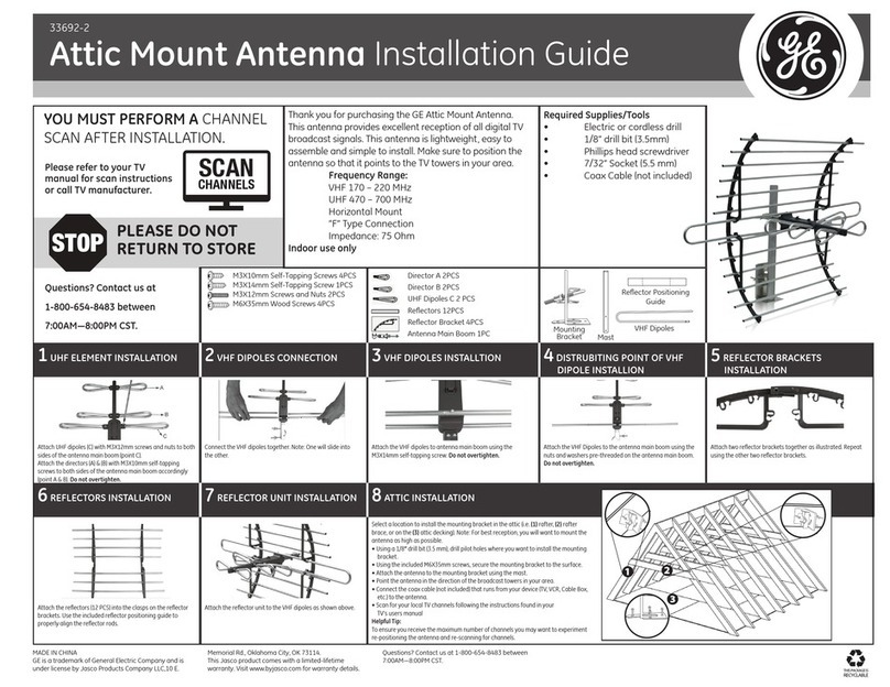 GE 33692-2 installation guide GE 33692-2 installation guide