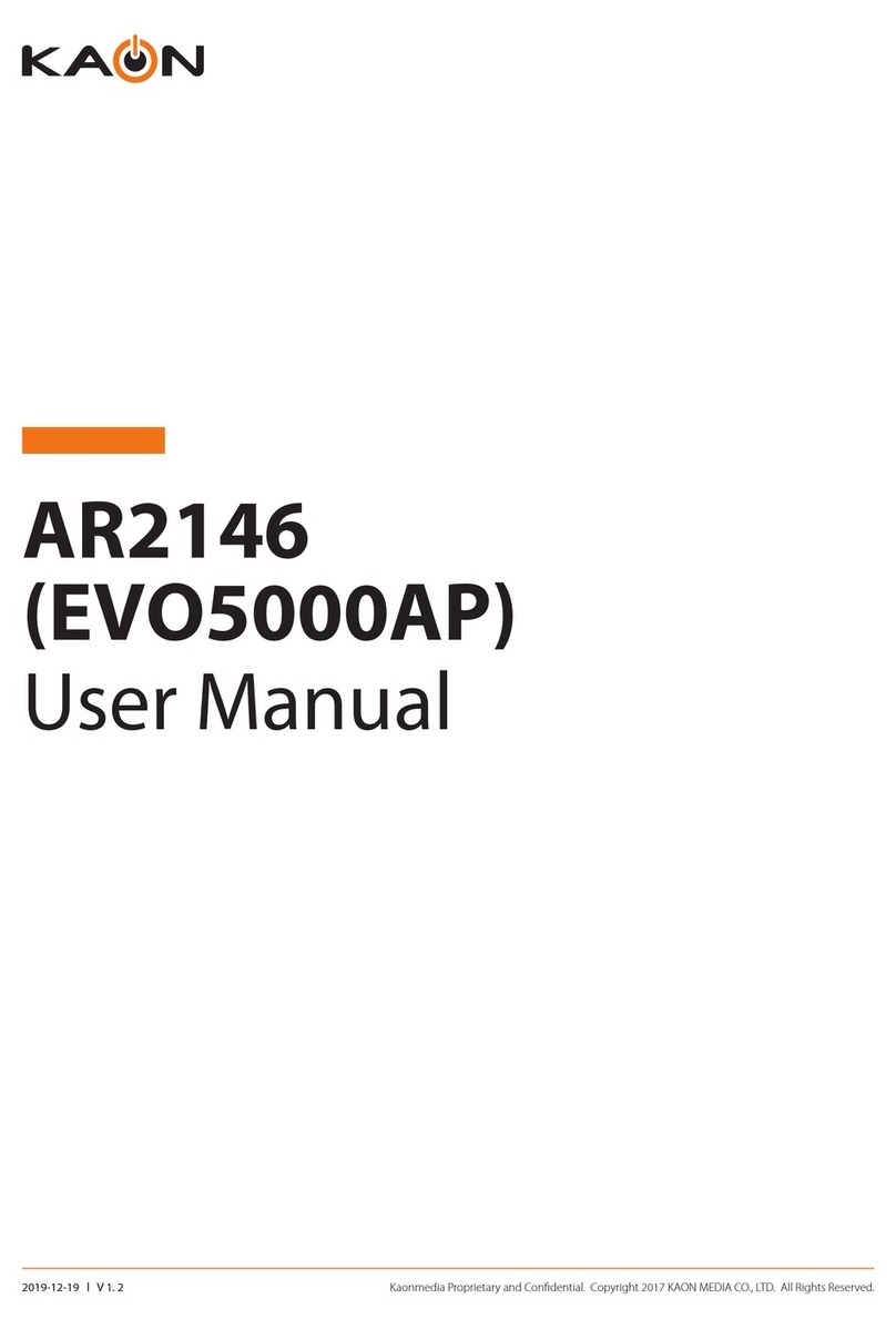 Kaon AR2146 user manual Kaon AR2146 user manual