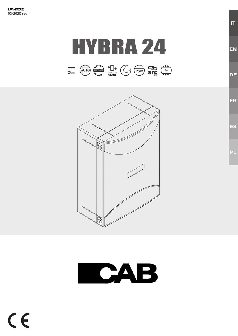 CAB HYBRA 24 manual