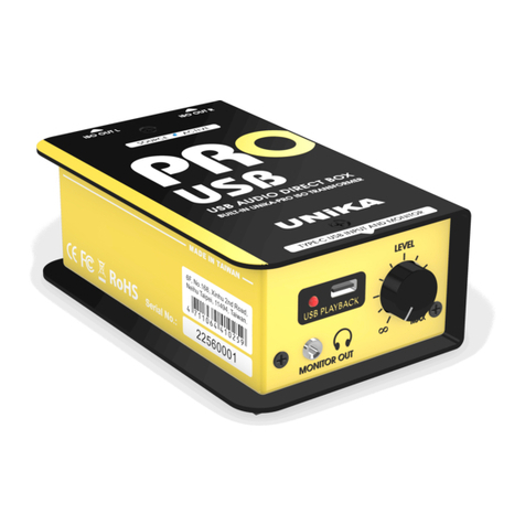 Unika PRO Series user manual