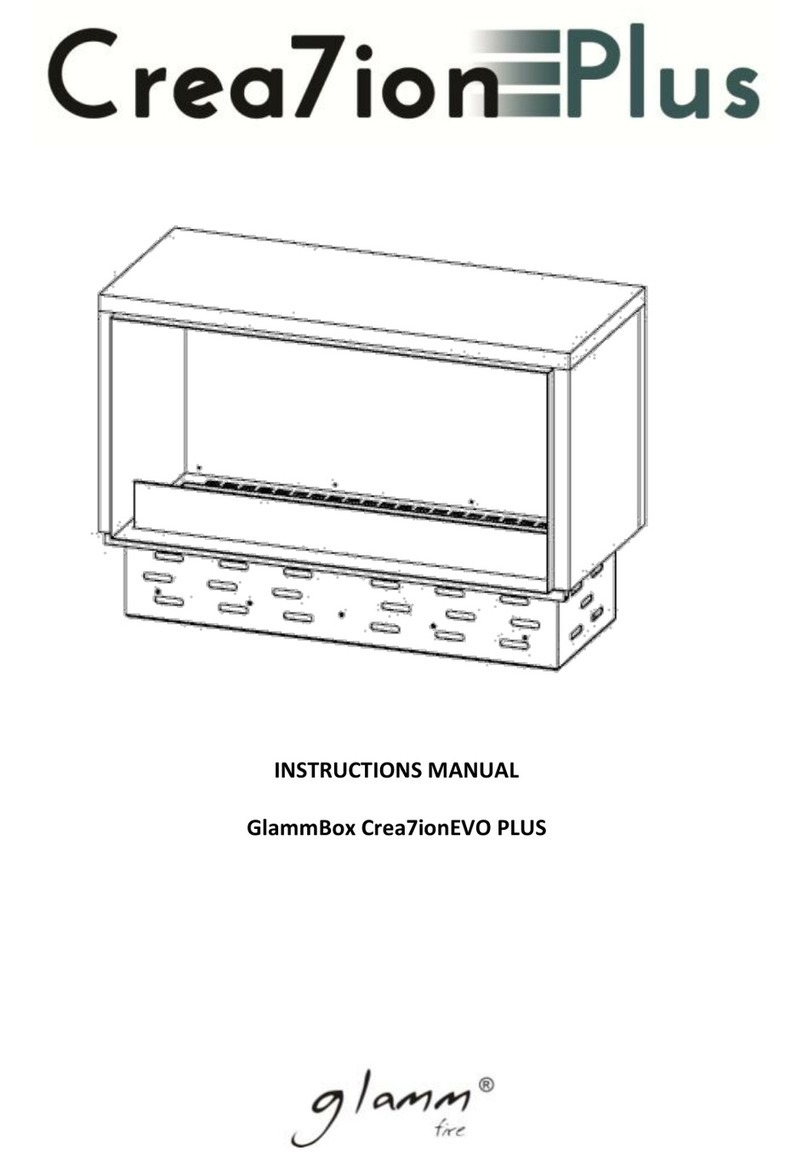 GlammFire GlammBox Crea7ionEVO PLUS User manual