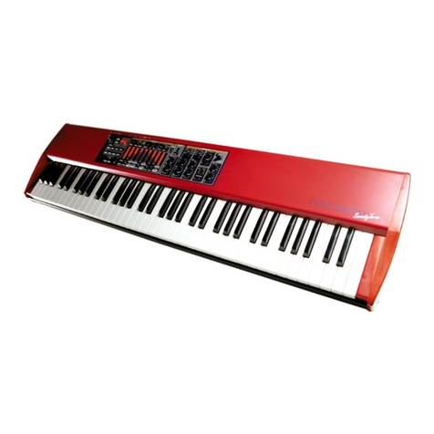 Clavia Nord Electro Seventy Three User manual