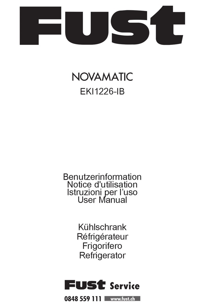 FUST NOVAMATIC EKI1226-IB User manual
