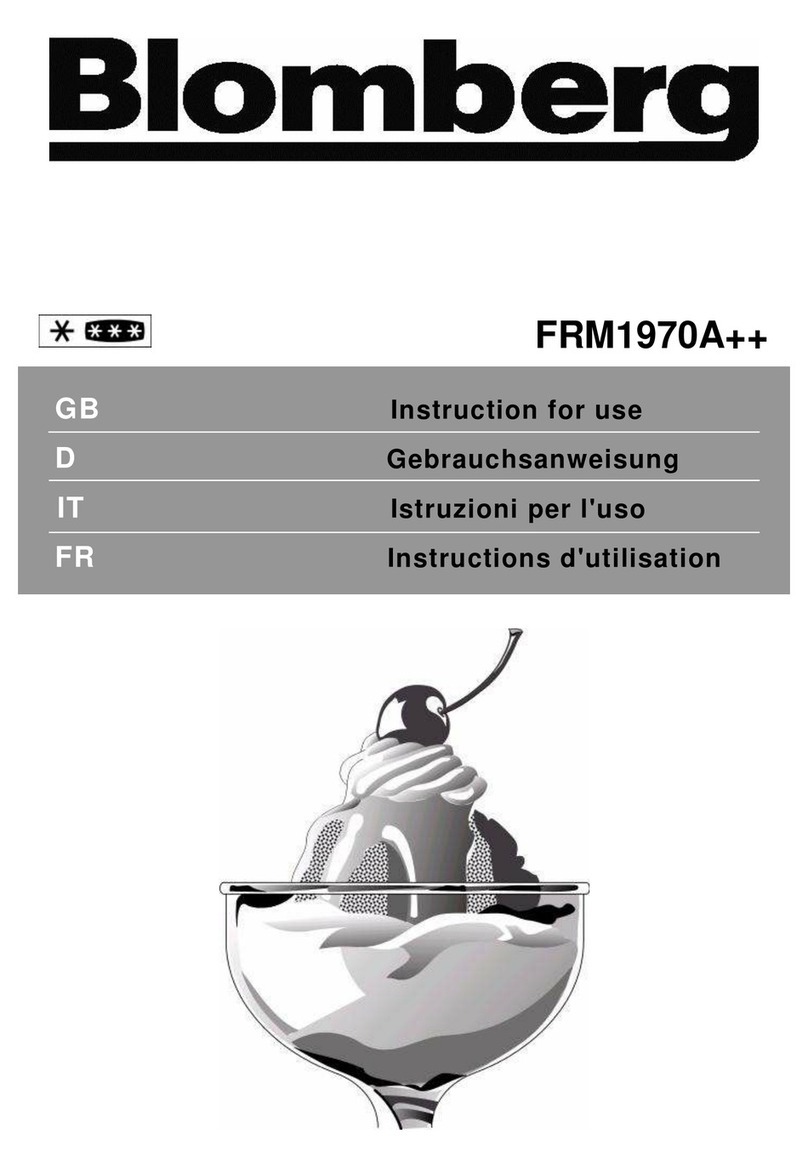 Blomberg FRM1970A++ User manual
