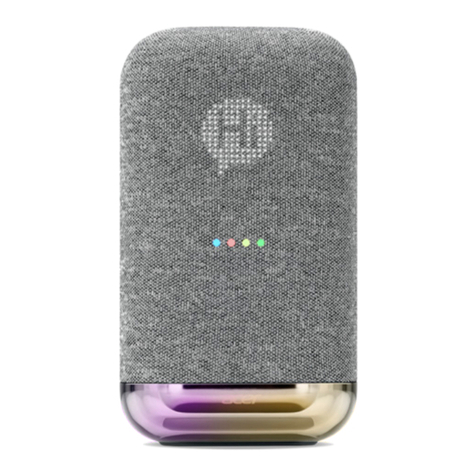 Acer Halo Smart Speaker quick start guide