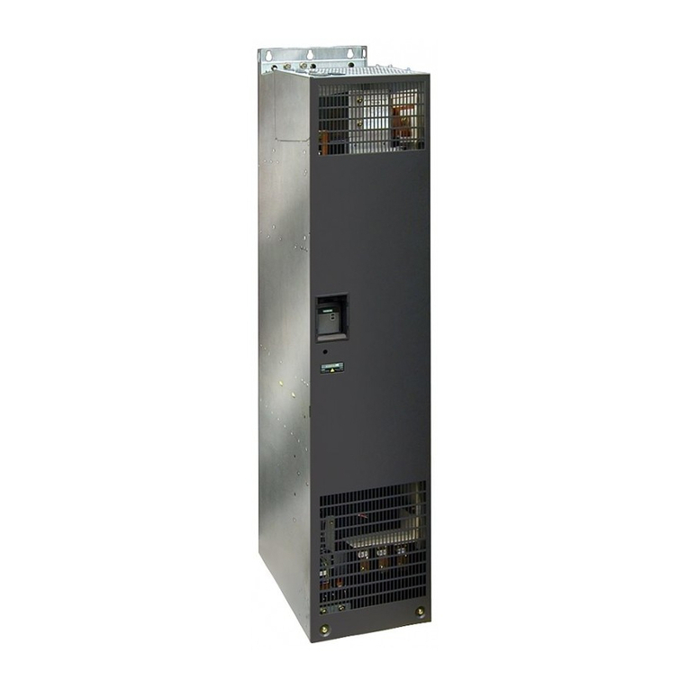 Siemens MICROMASTER 440 GX Maintenance instructions