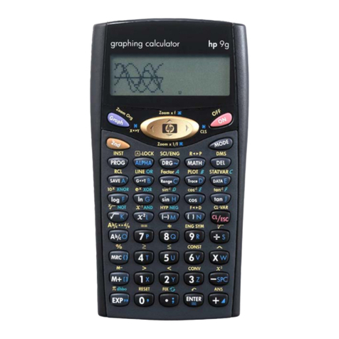 HP 9g User manual