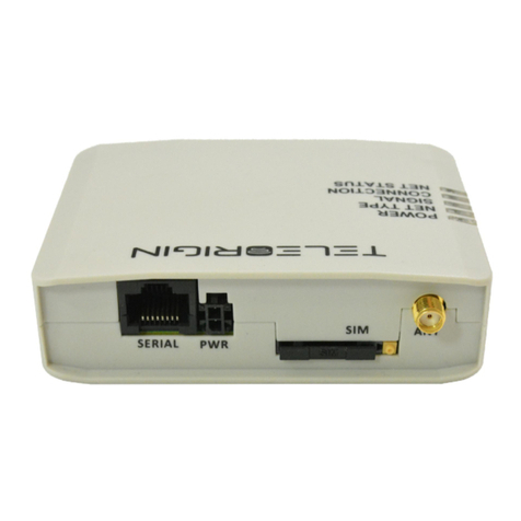 Teleorigin RB900SG User manual