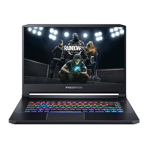 Acer Predator Triton 500 User manual