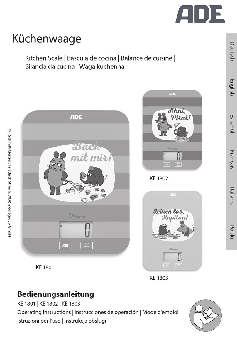 ADE KE 1801 operating instructions