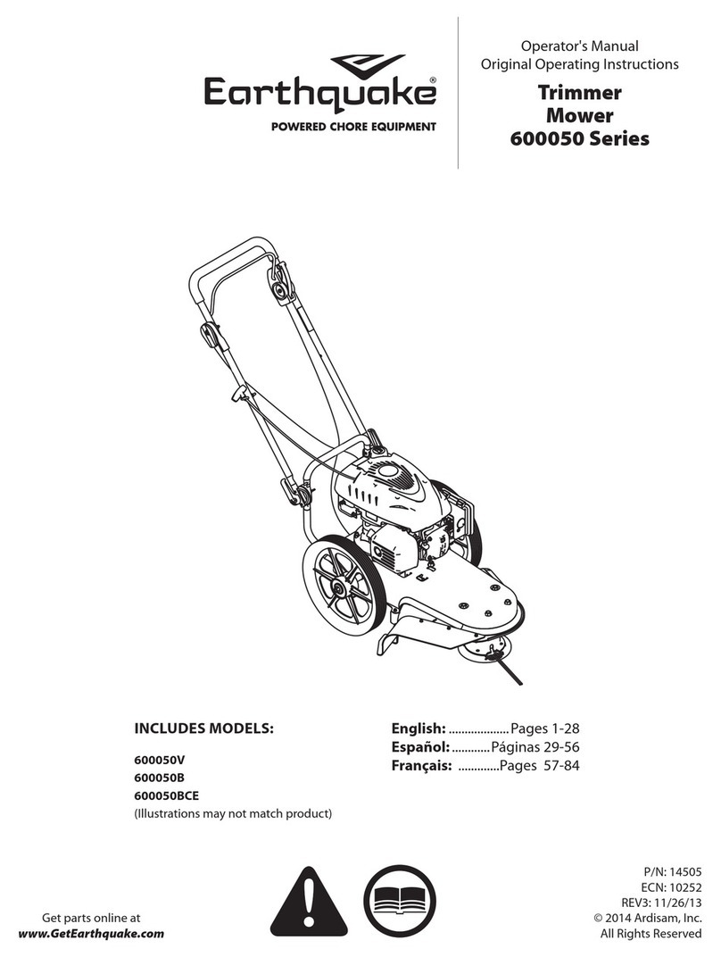 Ardisam EarthQuake 600050 Series Operator's manual