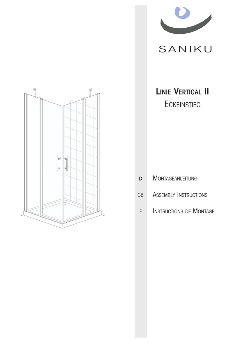 SANIKU LINIE VERTICAL II Assembly instructions