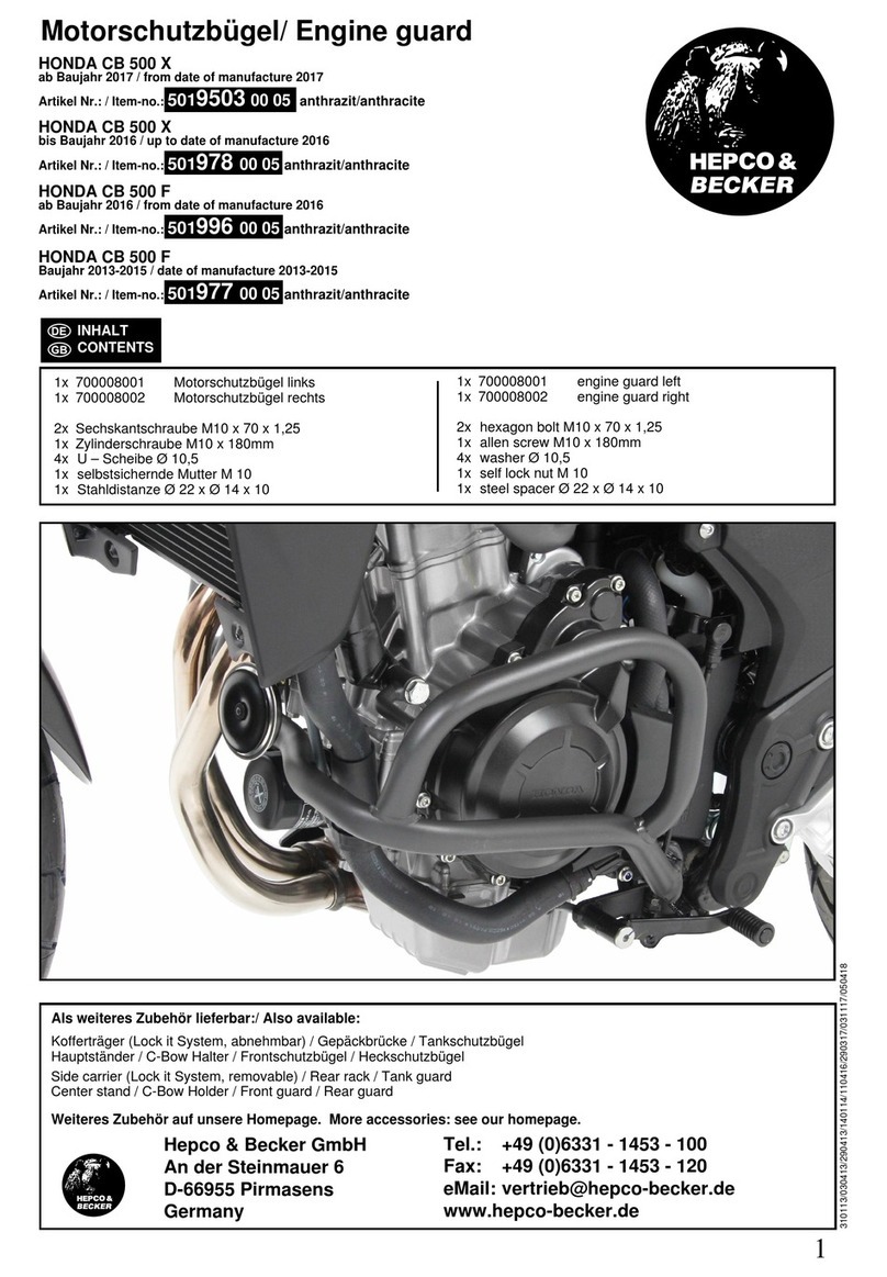 hepco & becker 5019503 00 05 User manual hepco & becker 5019503 00 05 User manual