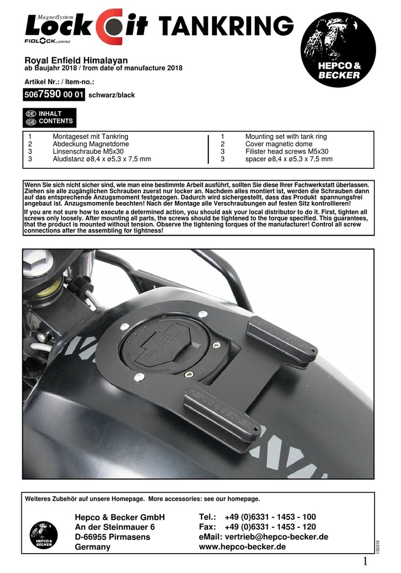 hepco & becker 5067590 00 01 User manual
