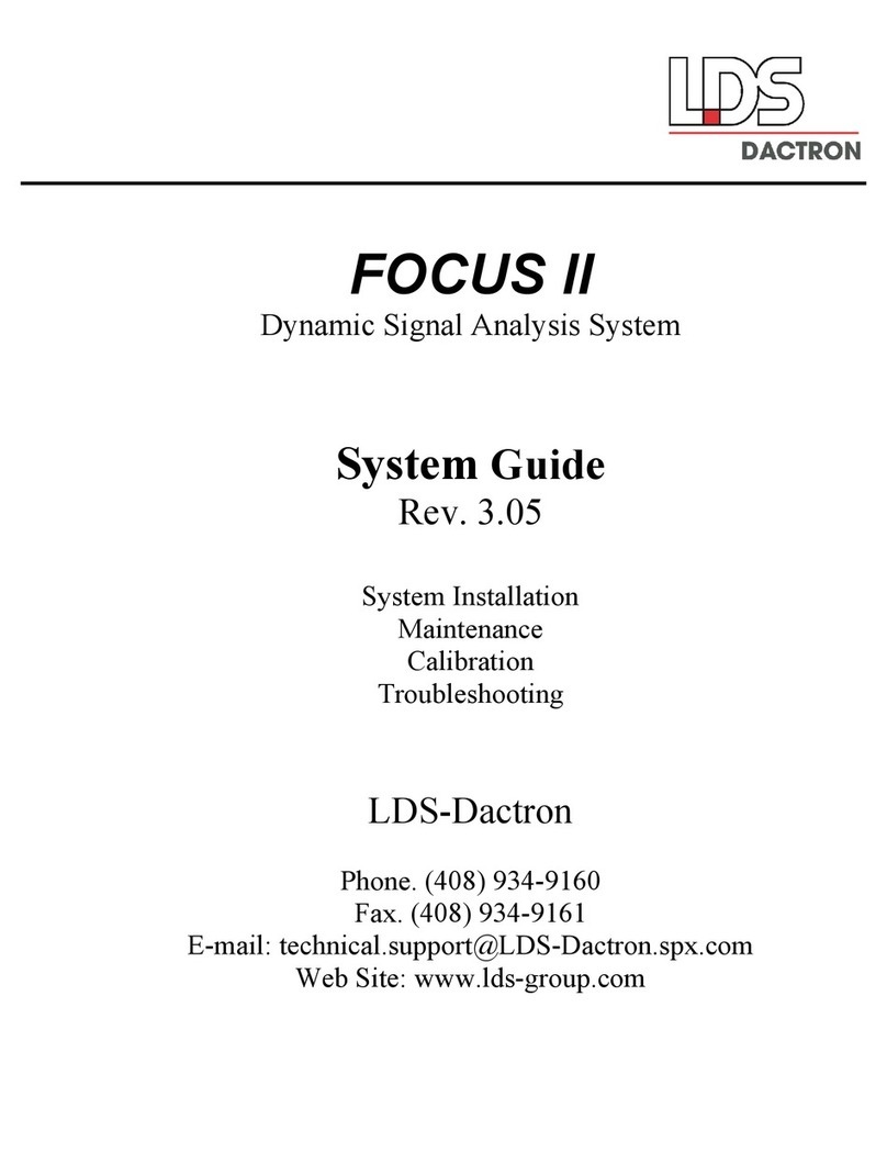 LDS Dactron FOCUS II System guide