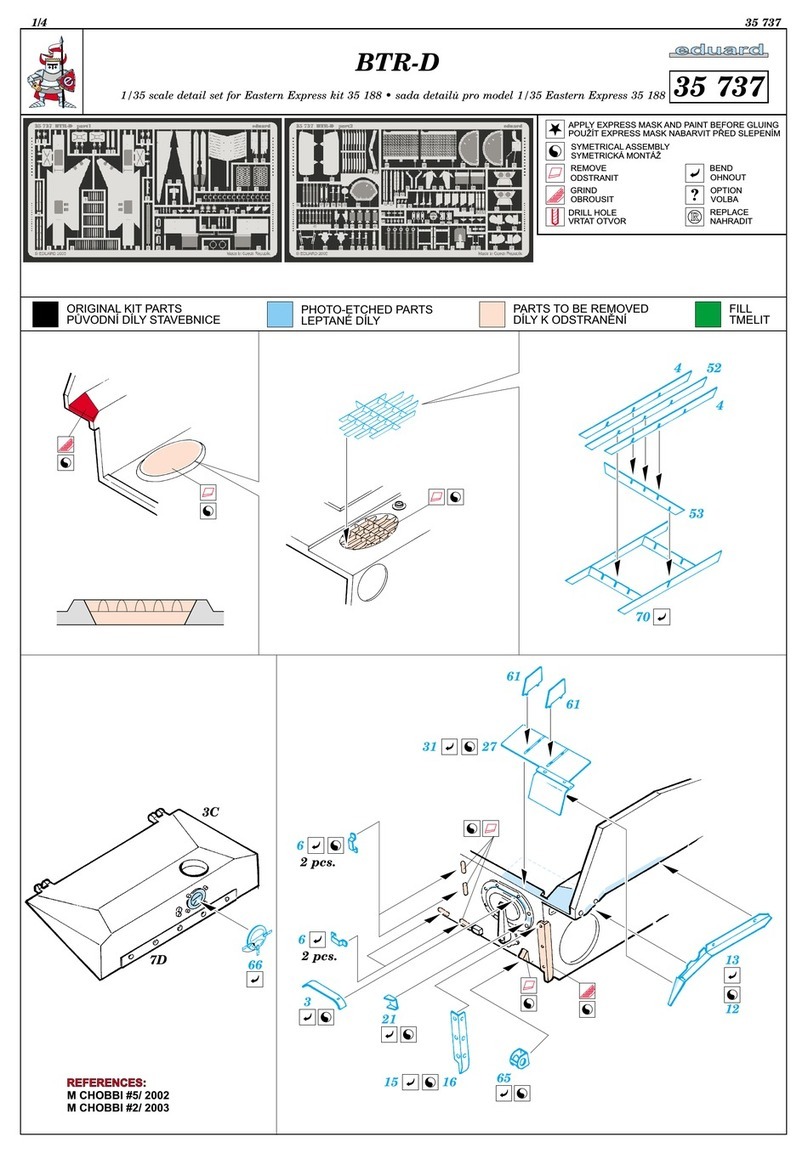 Eduard BTR-D User manual Eduard BTR-D User manual