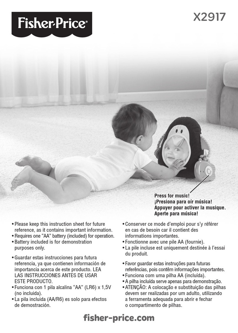 Fisher-Price X2917 quick start guide
