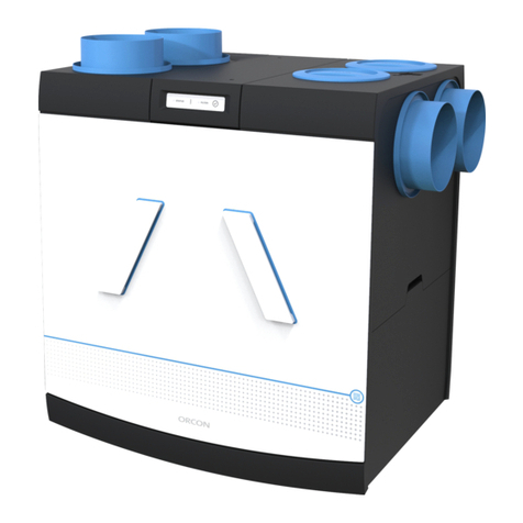 Orcon HRC-425 EcoSmart User guide