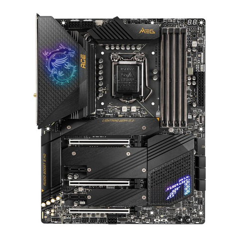 MSI MEG Z590 UNIFY manual