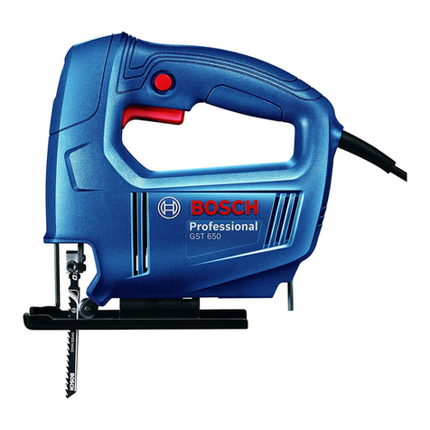 Bosch GST 650 Professional User manual