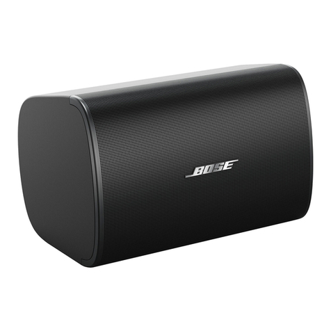 Bose DesignMax DM6SE User manual