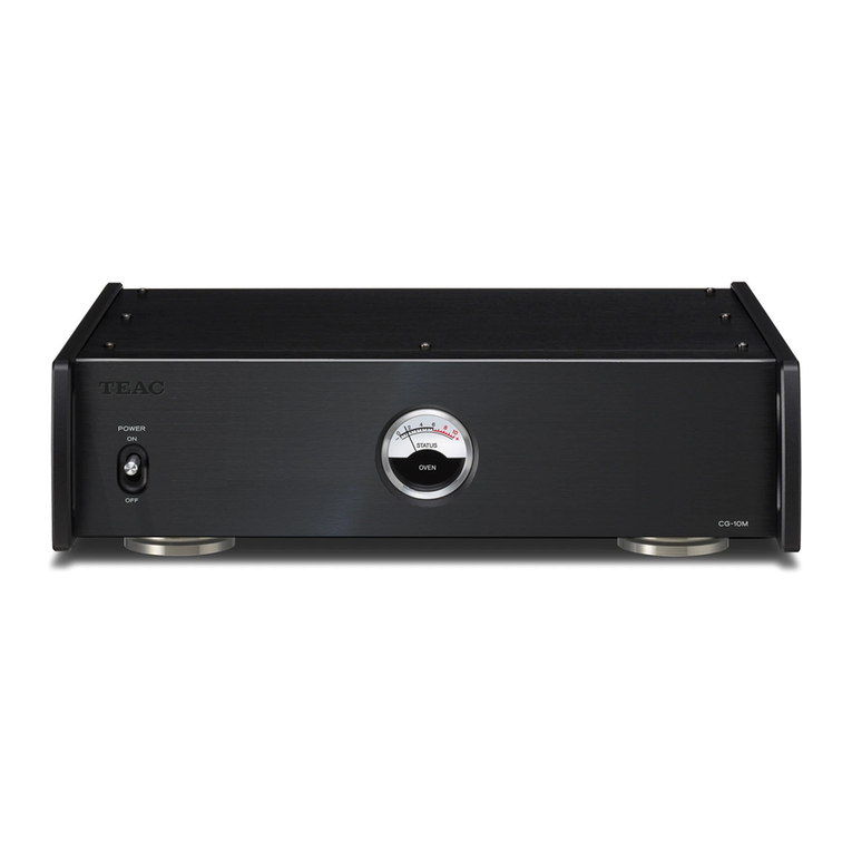 Teac CG-10M owner's manual